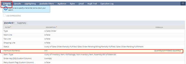 Configure - Order Flow – Nova Module Help
